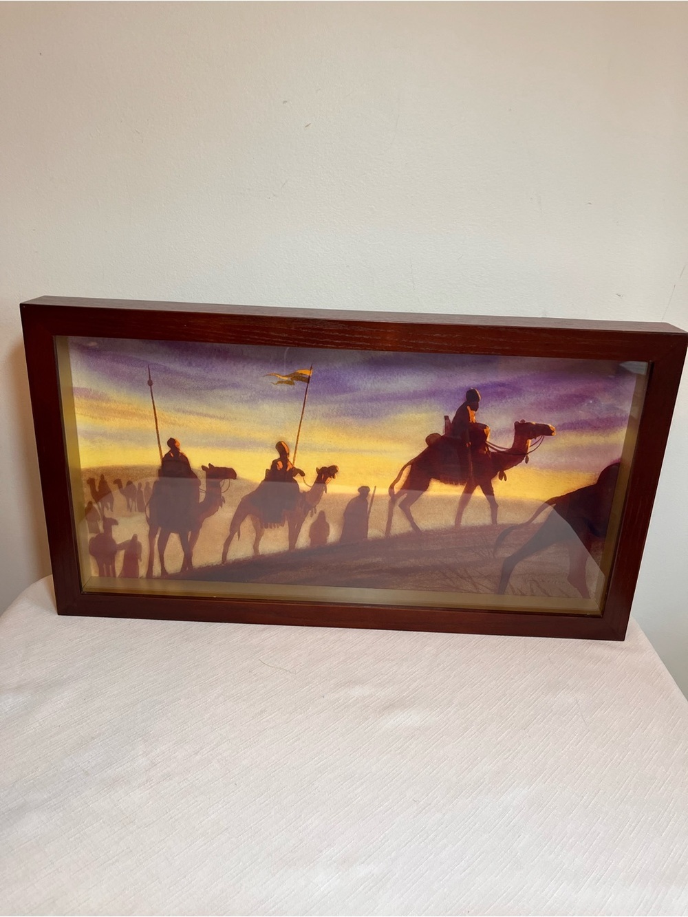 Hallmark Shadowbox Picture Wall Hanging. Matt Kesler. Imagination THE NATIVITY.